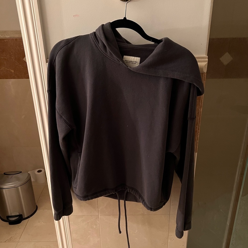 Abercrombie and fitch grey hoodie